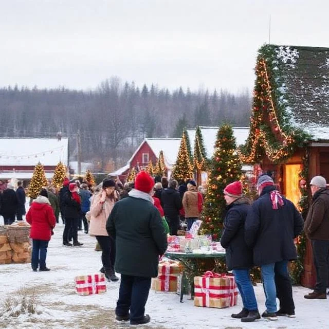 Christmas Festival Village