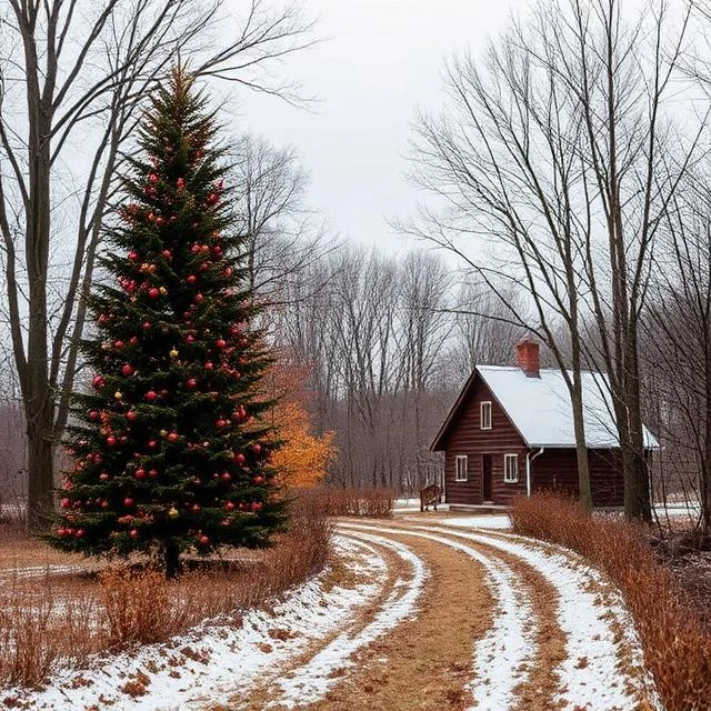 Fall Fades to Christmas